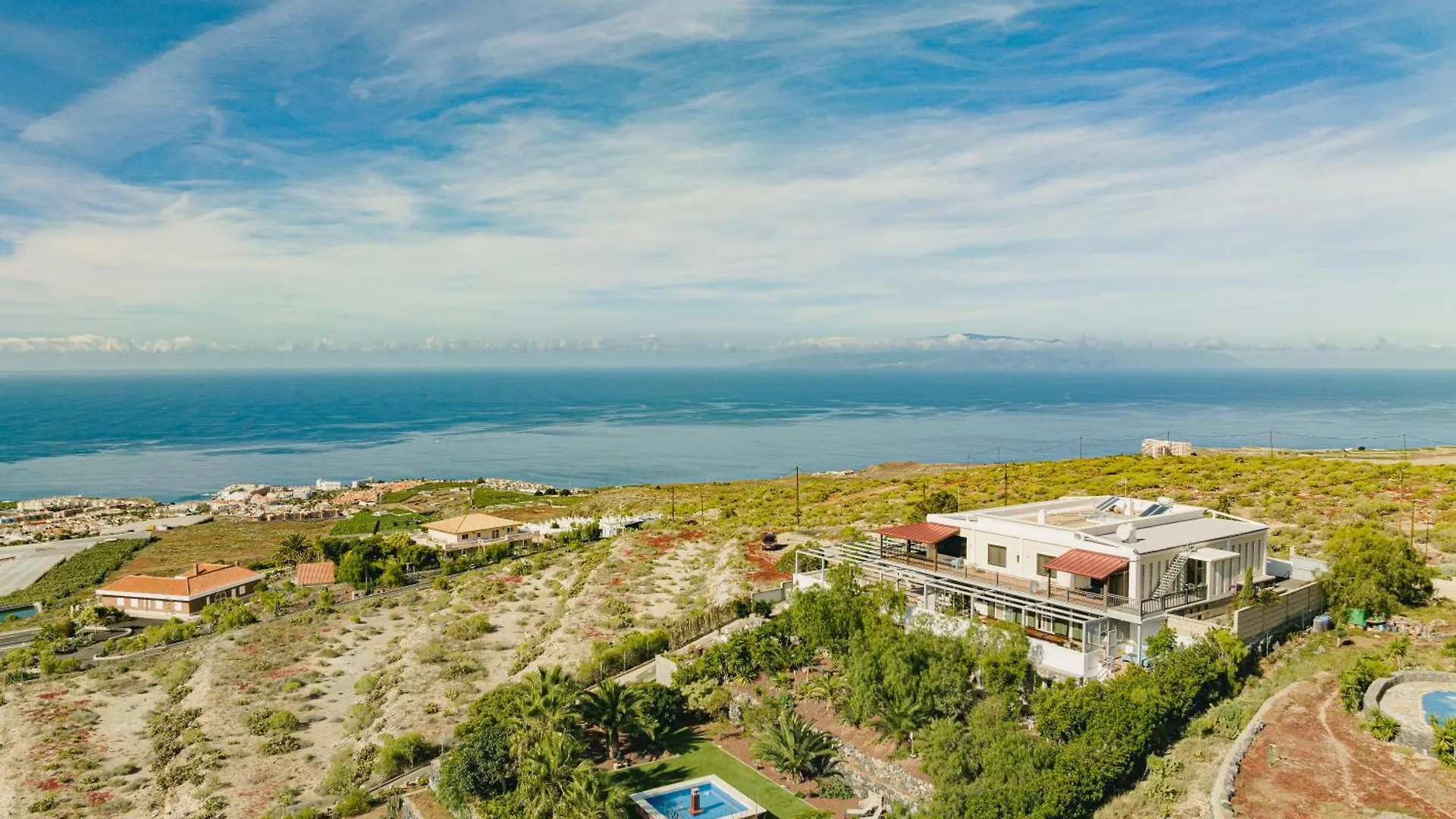 Canaan In Tenerife - Heated Pool, Ocean Views, Palm Garden, Villa Costa Adeje  Apartment